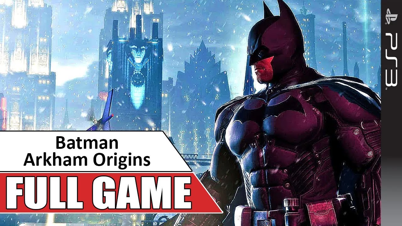 Batman Arkham Origins PS3 Gameplay Full Game Walkthrough