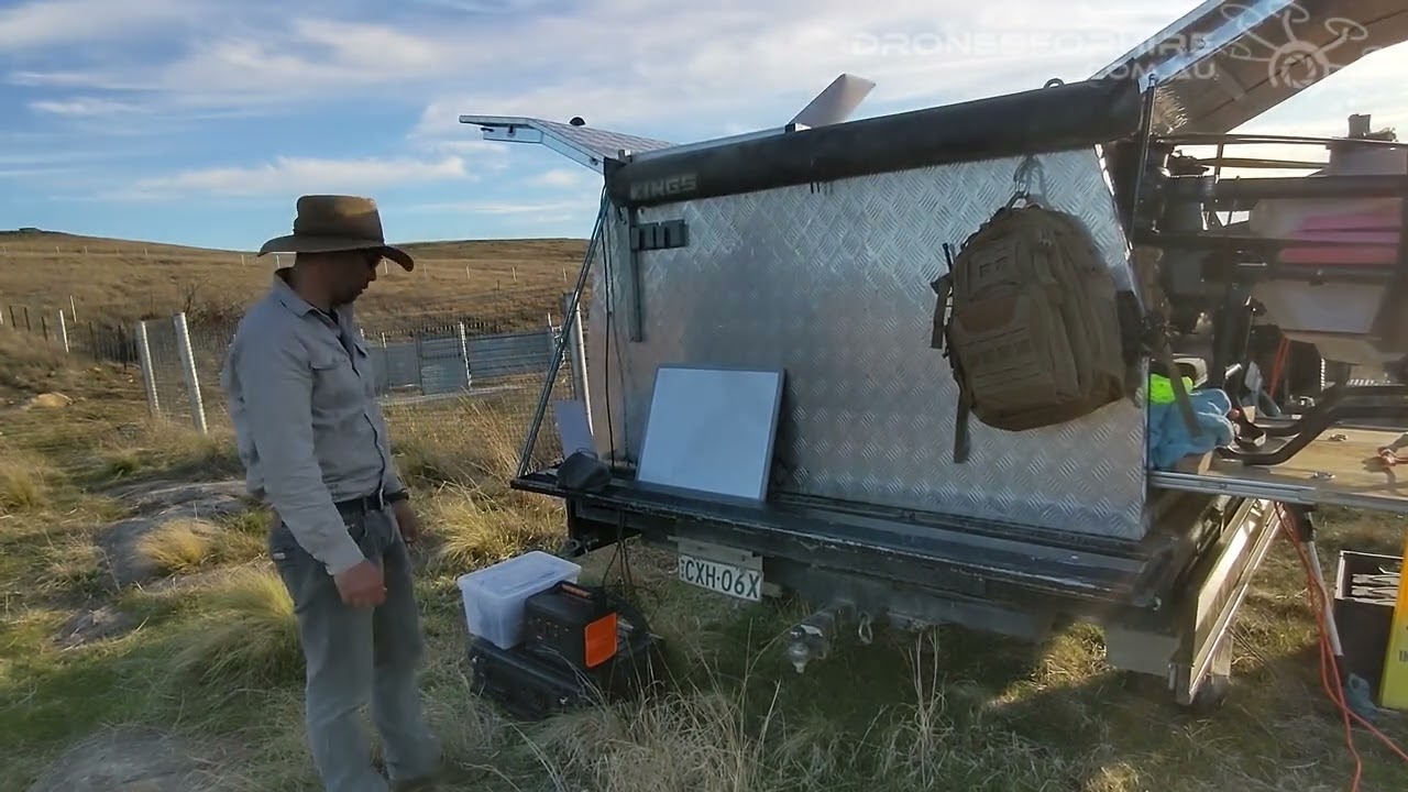 Simple back of Ute setup for t40