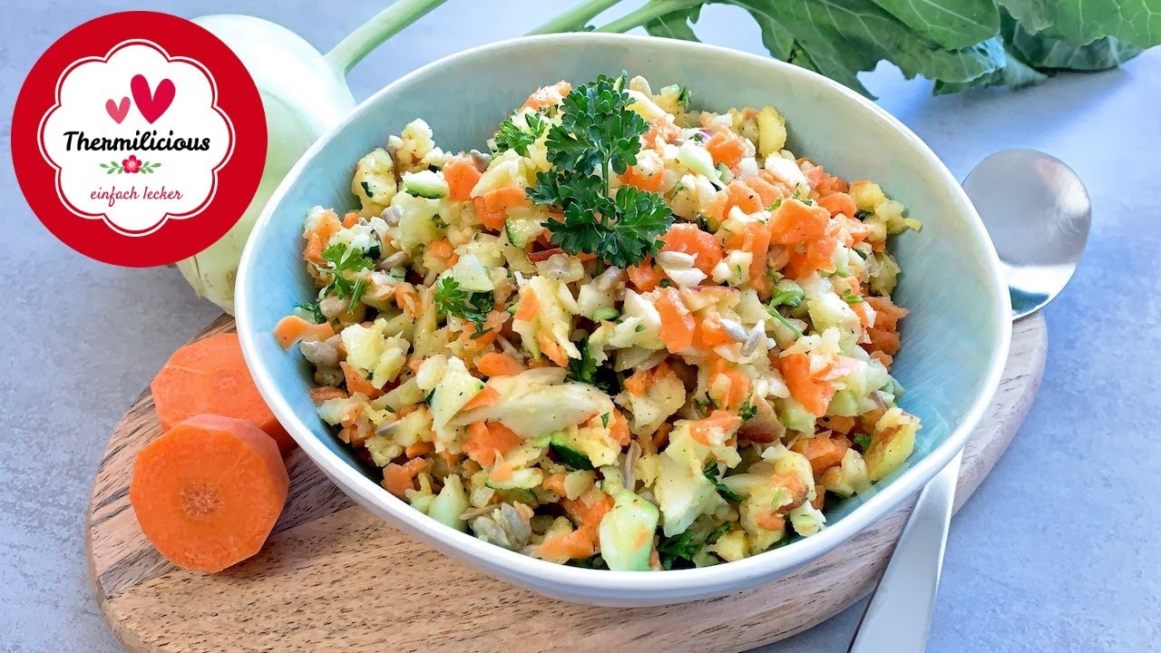 Fitness-Salat 💪🏻💪🏻  (Rohkost) Thermomix® TM5/TM6 | Thermilicious