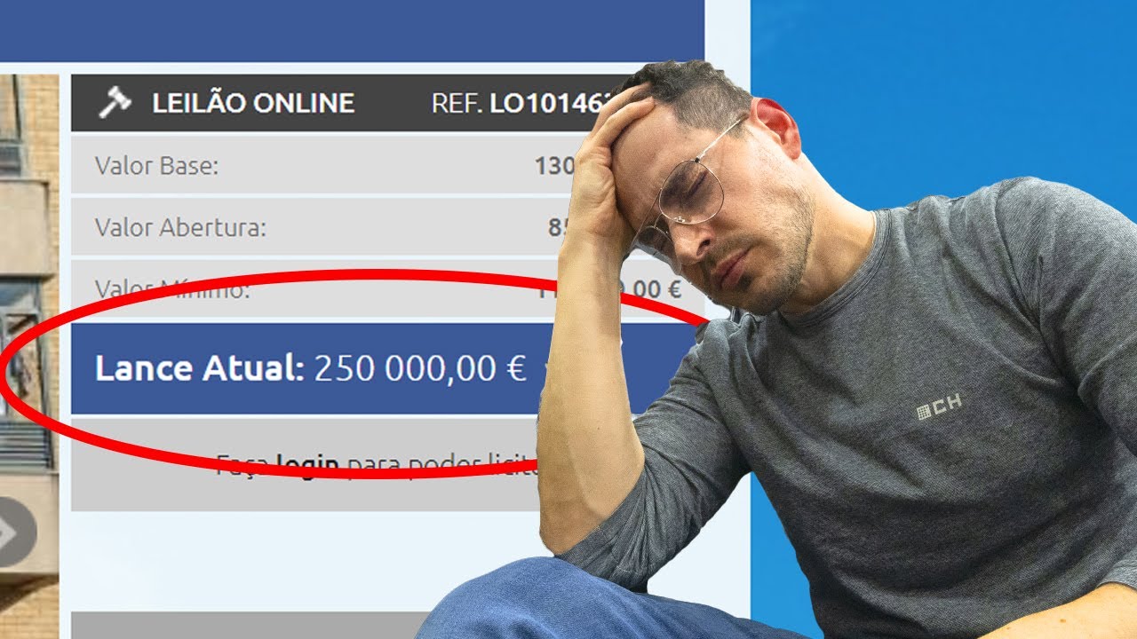 Como Perdi 250.000€ em 3 Dias em Leilões de Imóveis Online | E-Leilões Portugal