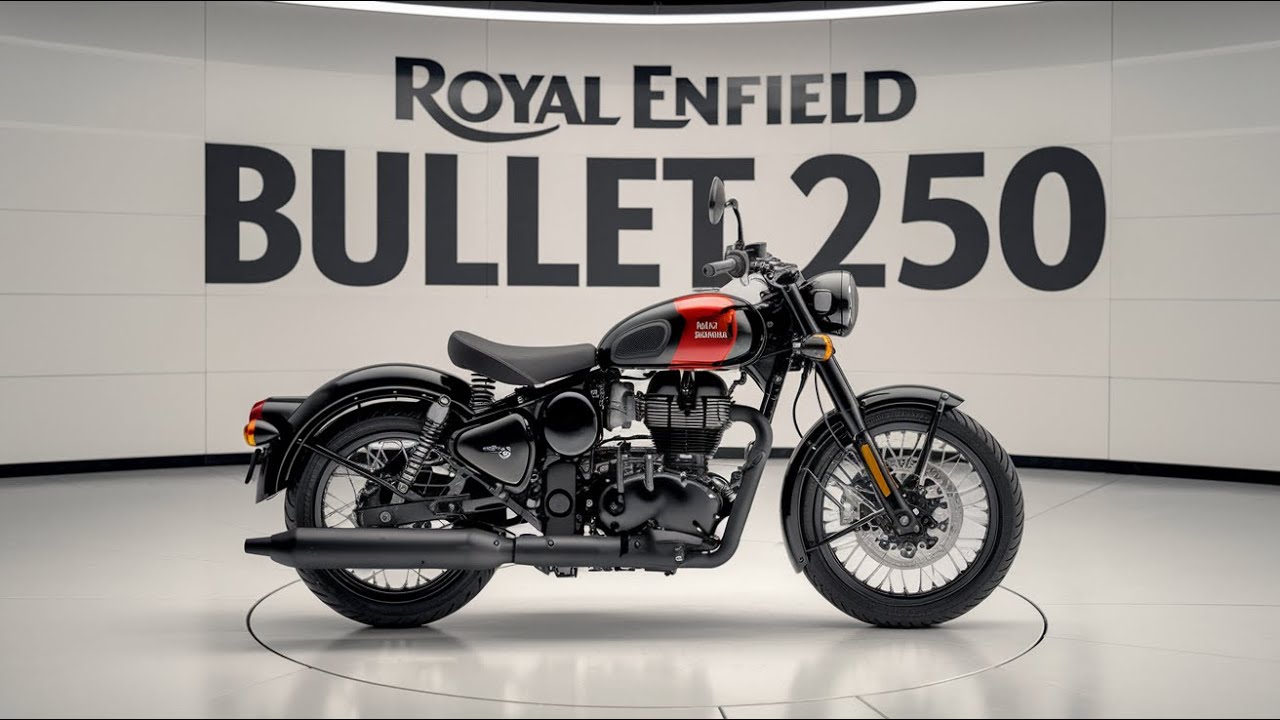 Первый взгляд на Royal Enfield Bullet 250 2025 года — возрождение легенды!