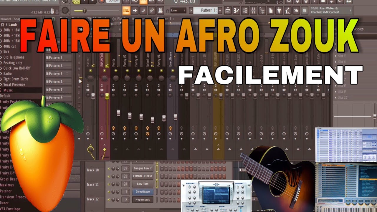 COMMENT FAIRE UN AFRO ZOUK KOMPA SUR FL STUDIO |TUTORIEL AFROBEAT TYPE ZOUK(GUIDE COMPLET DÉBUTANTS)