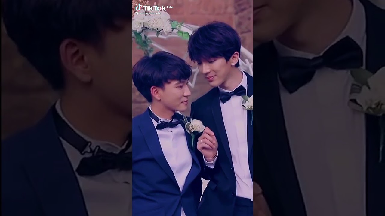 Bl couple real wedding 🌈✨