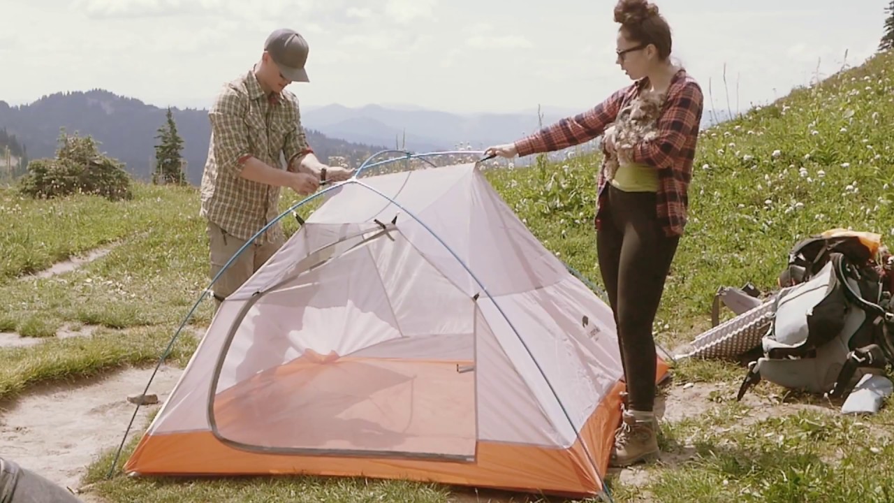 Backpacking 2 Nights with a $125 Dollar 4 Season Tent - Nature Hike Cloud Up 3