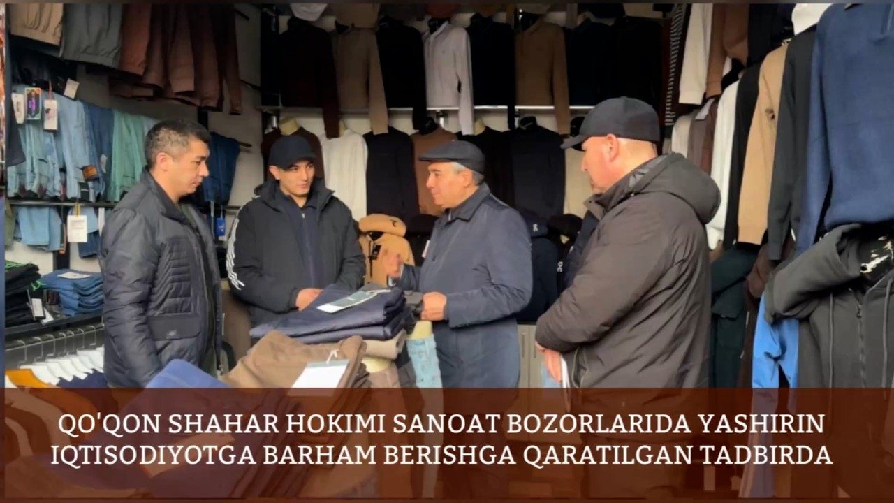 Qo‘qon shahar hokimi sanoat bozorlarida tadbirkorlar o‘rtasida targ‘ibot ishlarini olib bormoqda