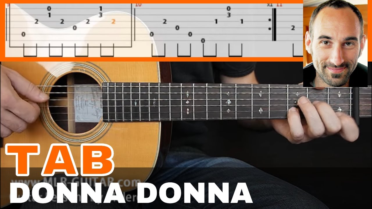 Donna Donna Guitar Tab