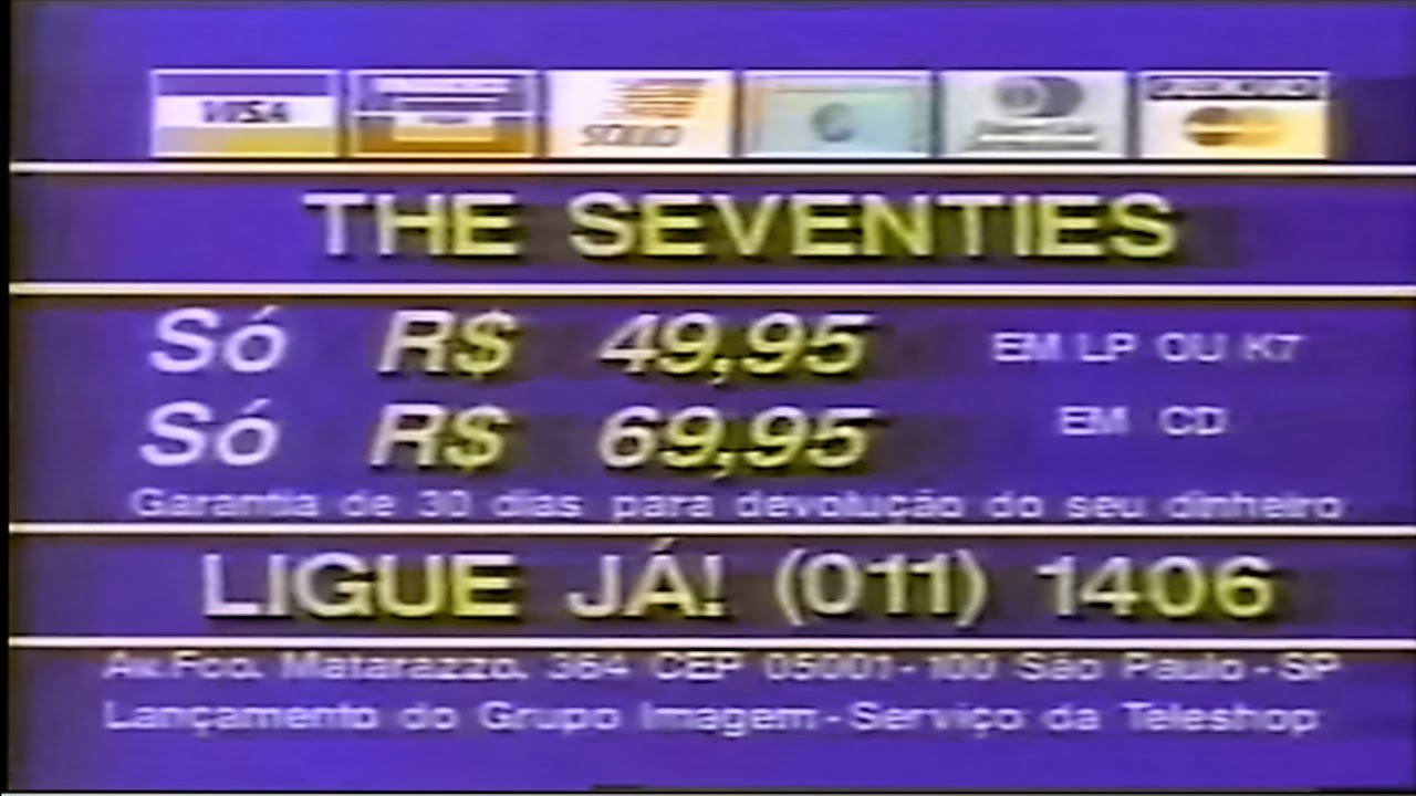 Grupo Imagem Teleshop (011) 1406: The Seventies (70&acute;s) - 1994