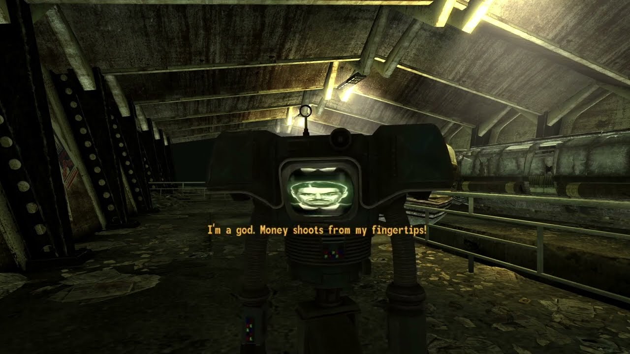 Ambassador Crocker discusses New Vegas Statehood with Mr. House