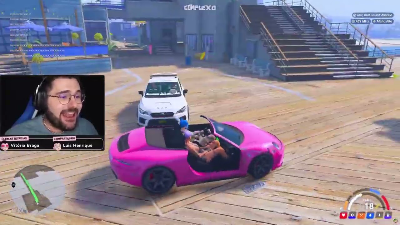 Batata dando fuga do ZODIACO E DA POLÍCIA! 😲 Park Tiffany GTA RP