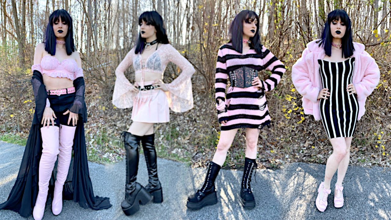 Лукбук Shein Goth/Girly 🌸💀