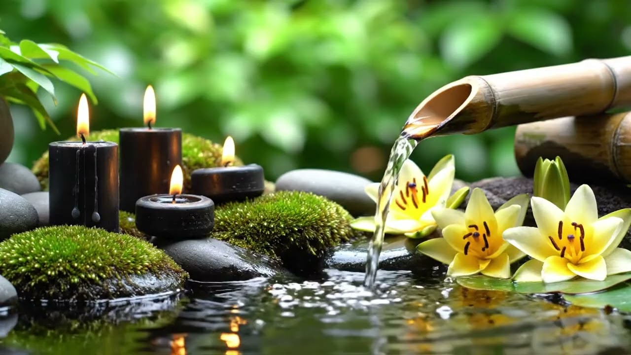Flowing Moments 🍃 Gentle Water & Relaxing Piano