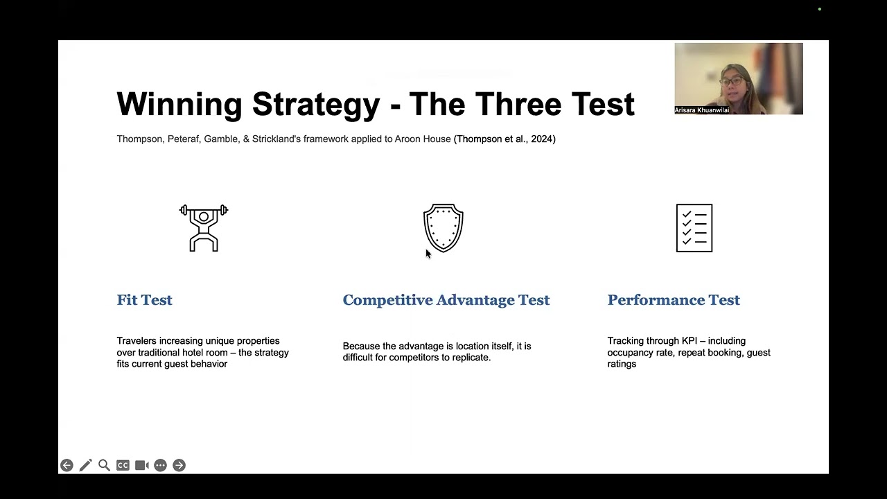 MGT605: W2 Strategic Analysis Video Presentation_Arisara Khuanwilai
