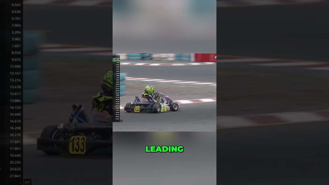 Insane Kart Race: Closest Finish EVER! Ivanov's SHOCKING Move! #shorts