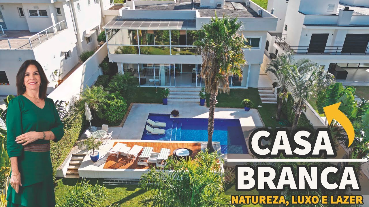 CONHEÇA ESSA CASA SOFISTICADA COM RESERVA NATURAL E PISCINA AQUECIDA 🏡🌳