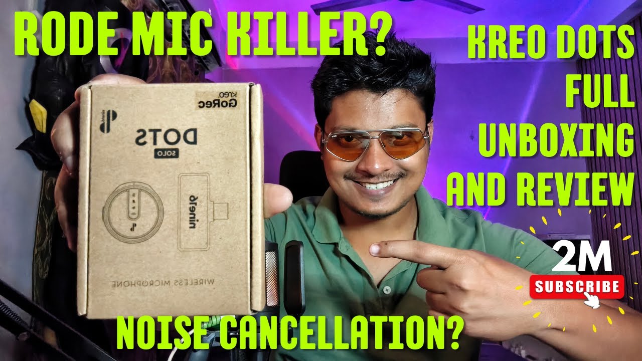 Kreo Dots nine16 mic review. Better than RODE & HollyLand mics? Best mic for YouTubers. start today
