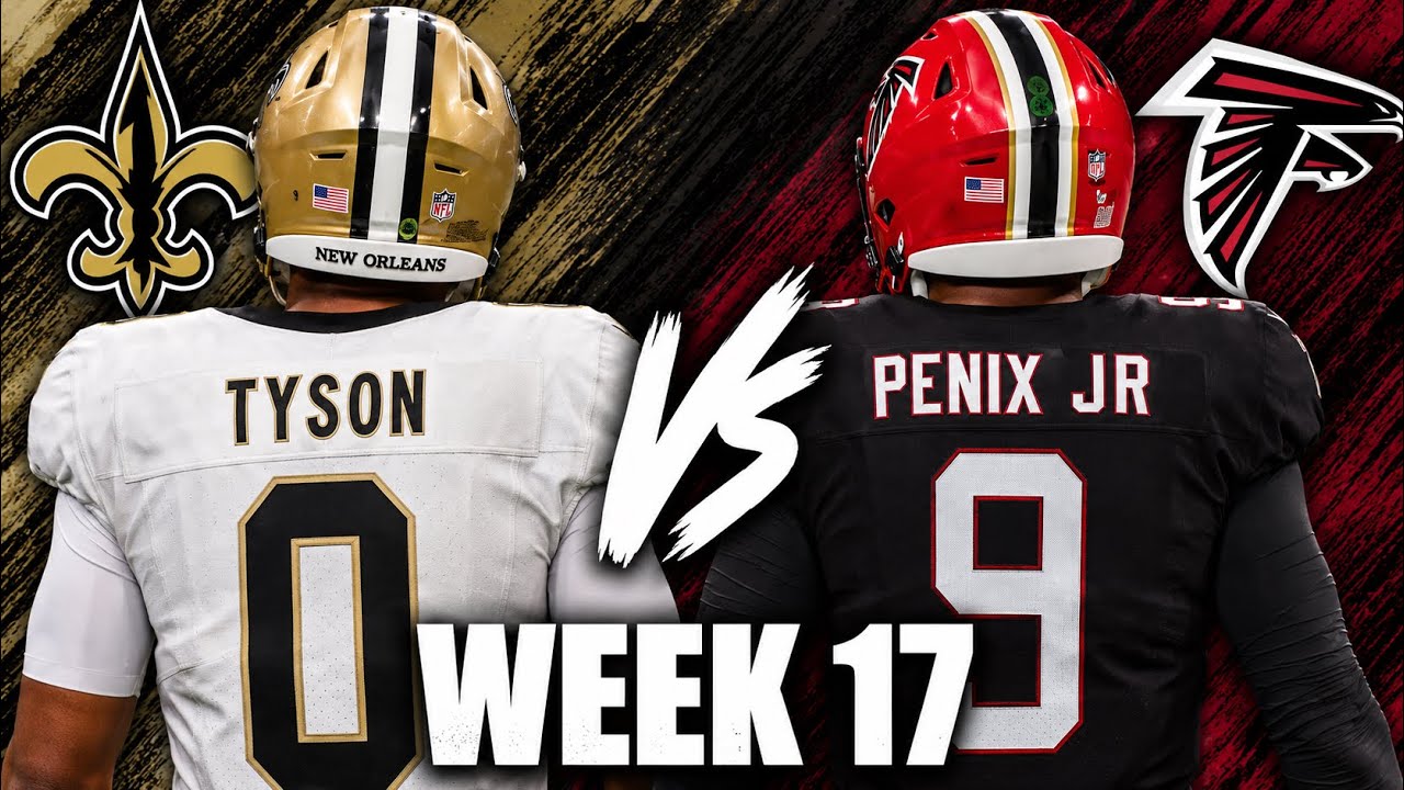 Симуляция 17-й недели: Saints против Falcons | Составы Madden 27