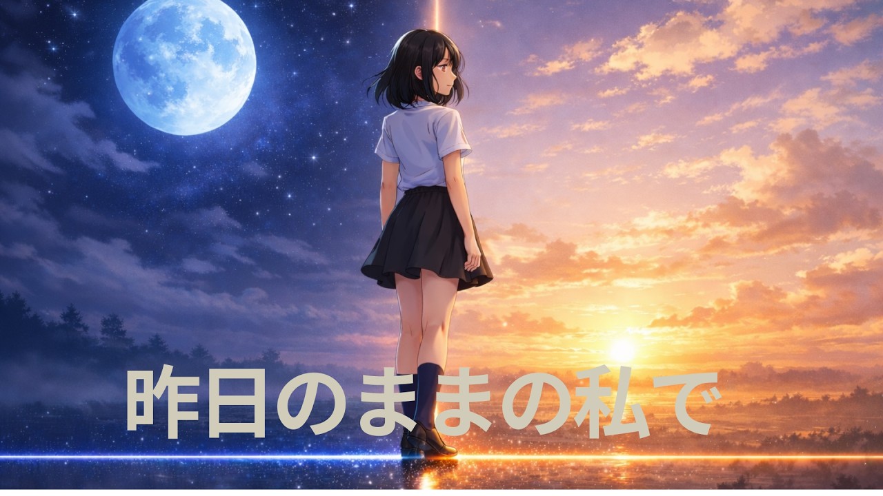 昨日のままの私で｜世界だけが進んでいく【オリジナル曲】
