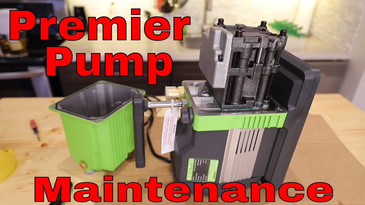 Premier Pump Maintenance -- Cleaning the Internals & Removing the Cover #freezedryerrepair