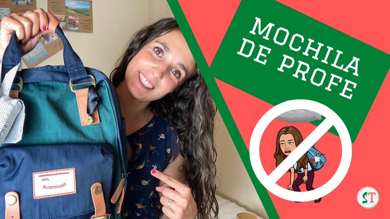 ¿Qué hay en mi mochila de profesora?