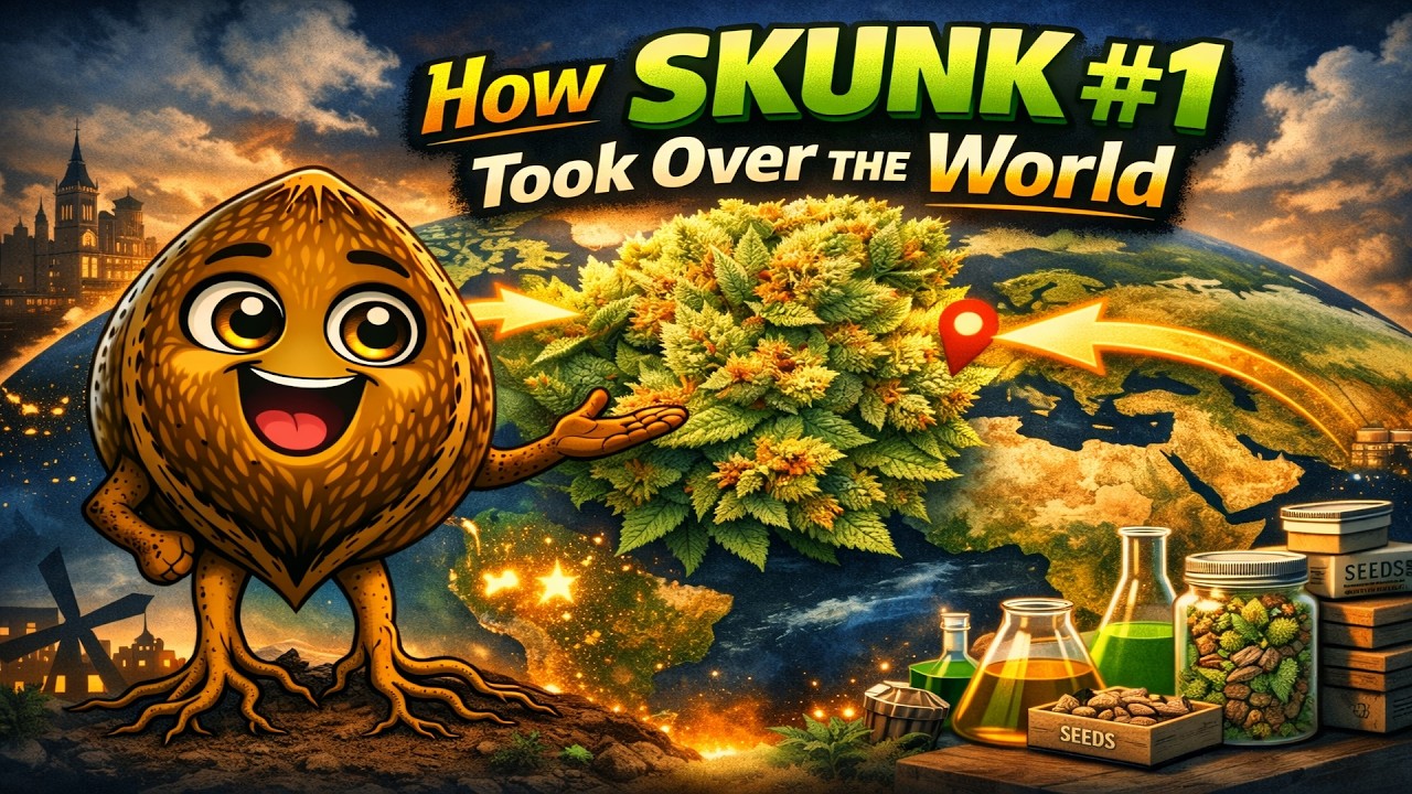 🌿✨ Skunk #1: The Hybrid That Changed Cannabis History ✨🌿