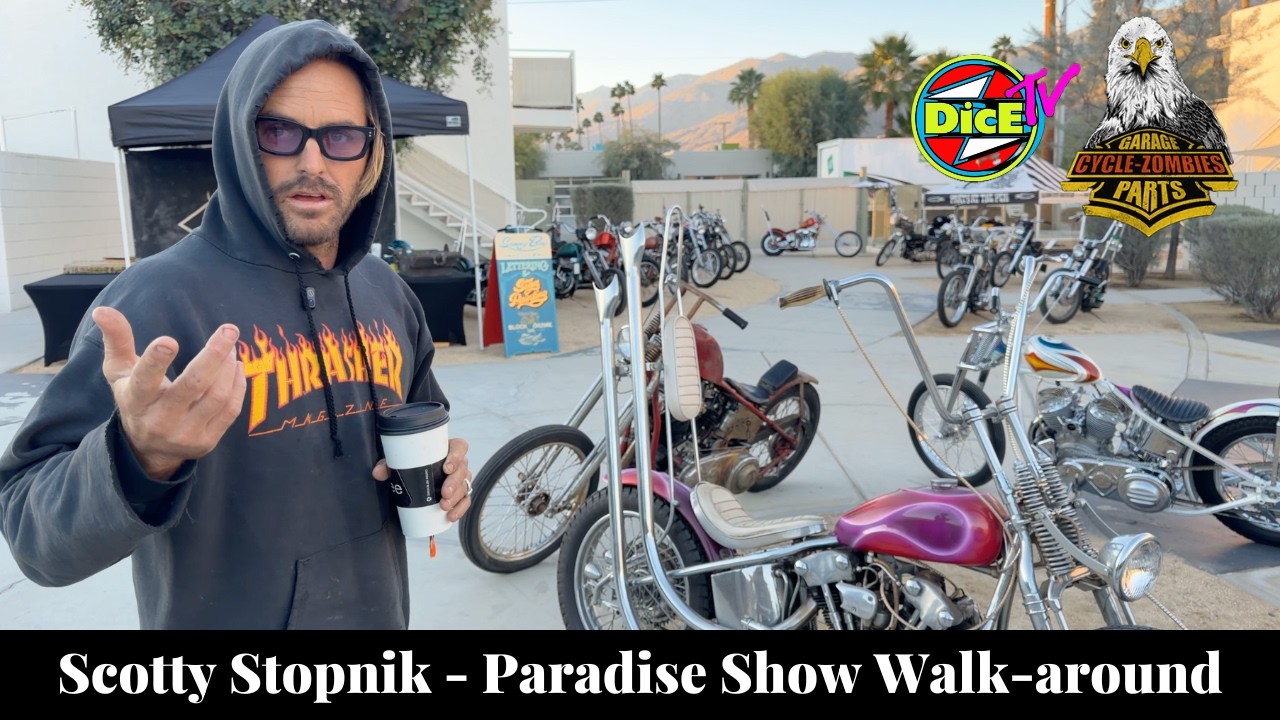 Scotty Stopnik | CYCLE ZOMBIES walk-around at Paradise Road Show 2026 #DicEtv
