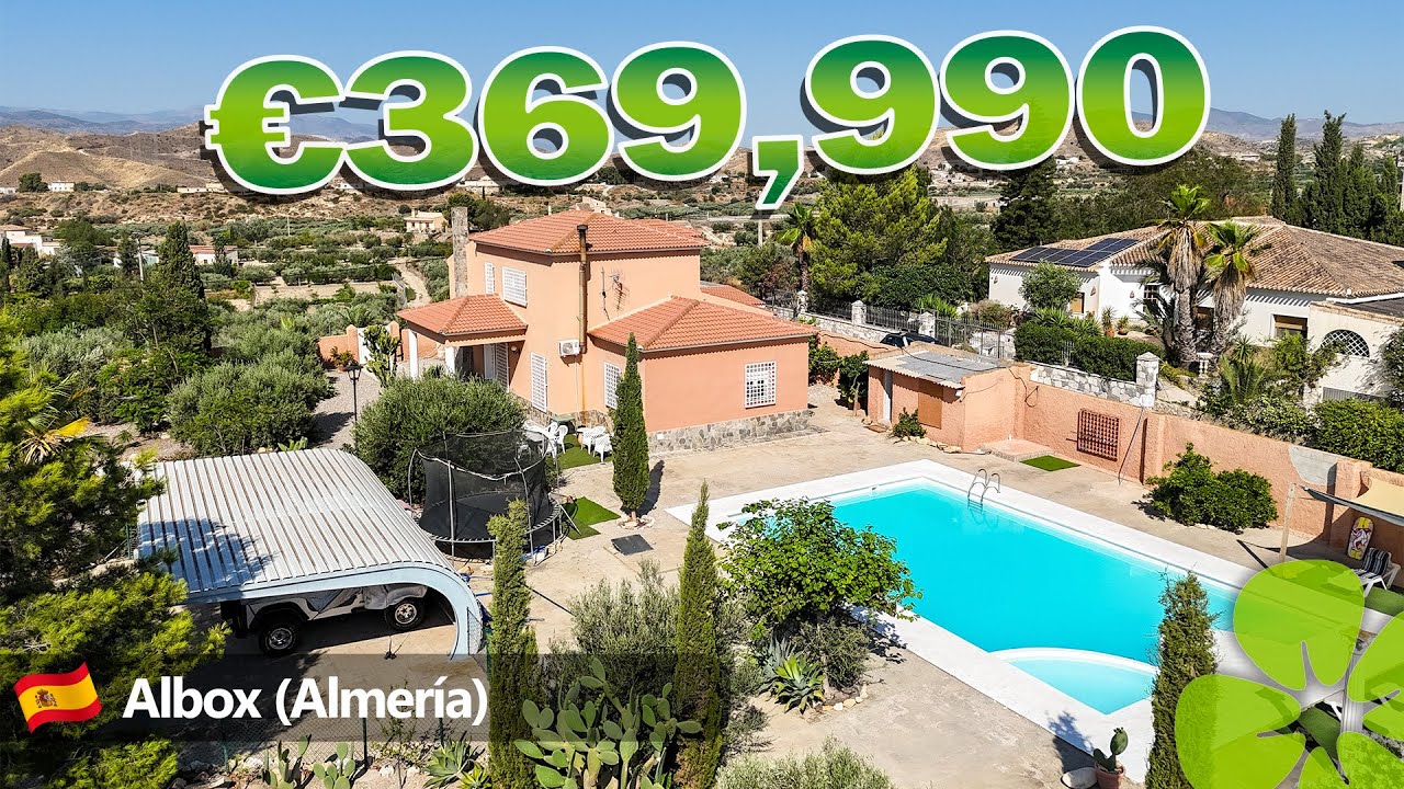 HOUSE TOUR SPAIN | Villa with pool in Albox (Almería) @ €369,990