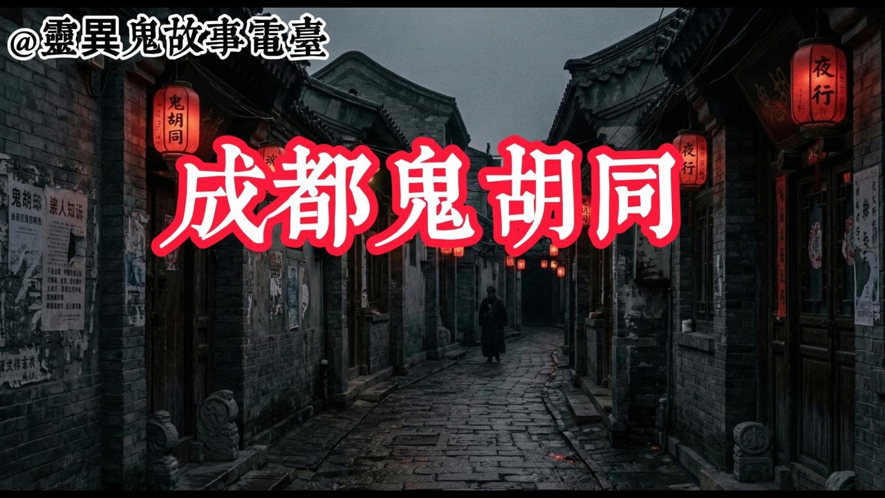 成都鬼衚衕 #靈異故事 #鬼故事 #助眠故事 #恐怖故事 #怪談