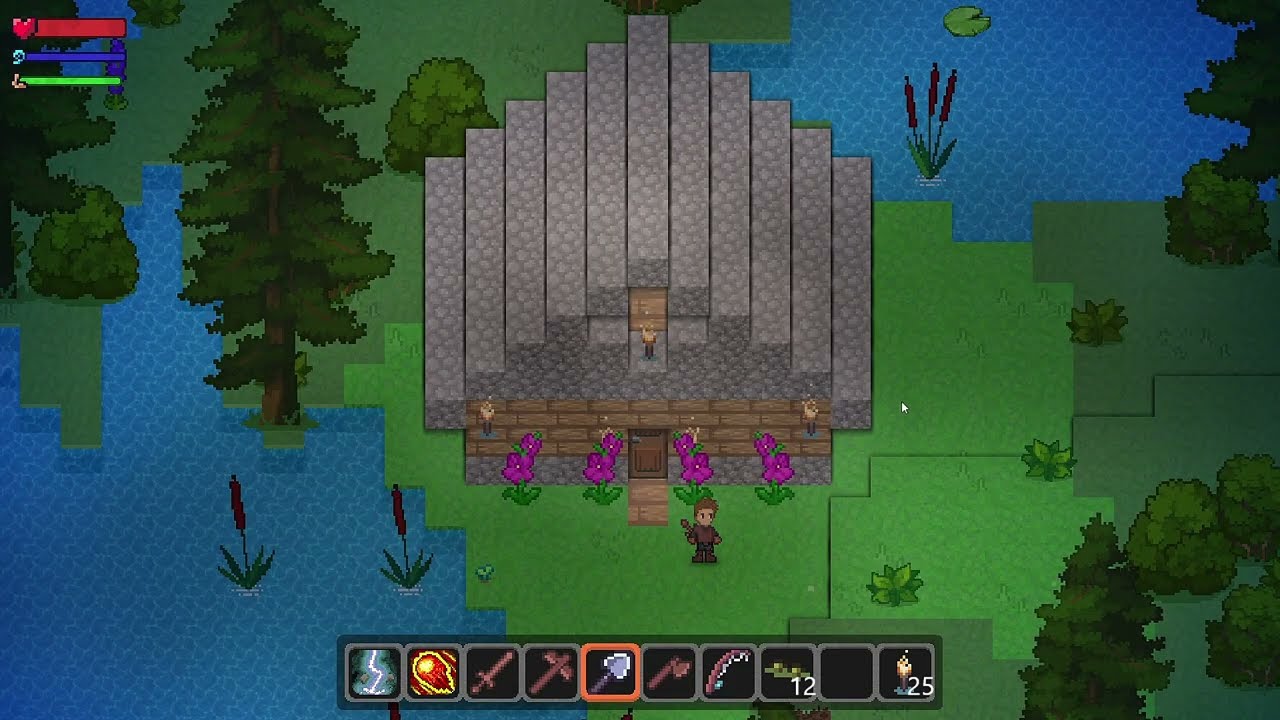 [Gameplay] House Building - Pixplorer Demo