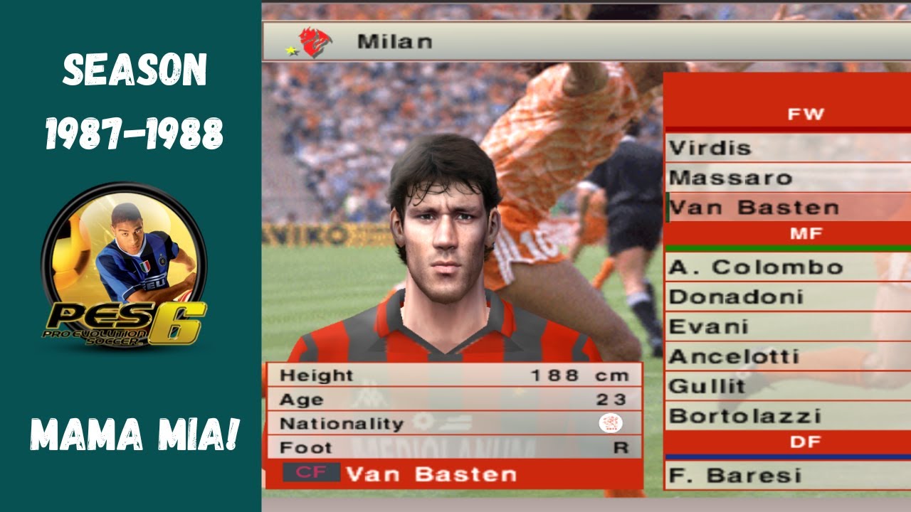 ⚽PES 6: TEMPORADA 1987-1988 (PC): ESSE PATCH ACABOU FICANDO... #BZero 🎮