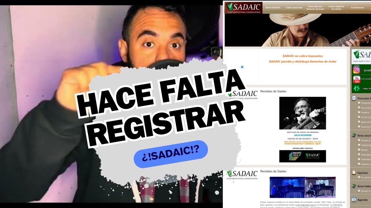 Necesitas registrar en Sadaic para subir tu canción? #musicos #argentina #sadaic #routenote