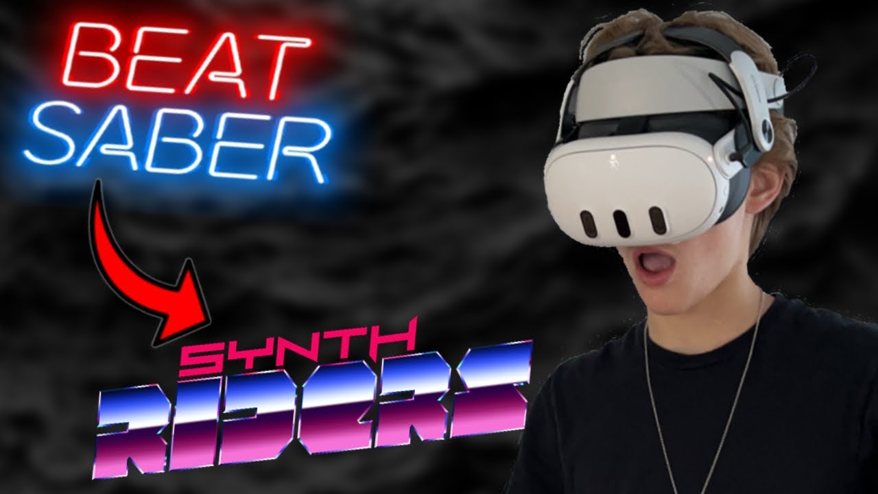 Beat Saber Pro Tries Synth Riders for the First Time