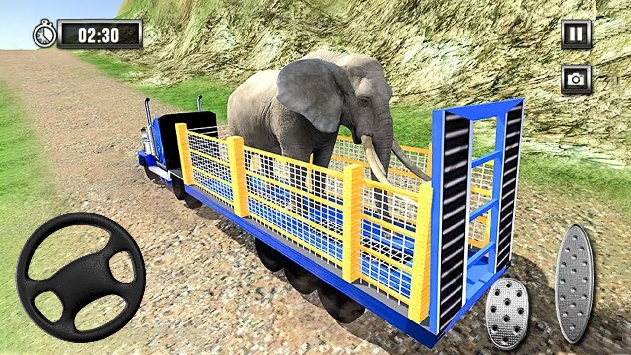 Wild Animal Zoo Transporter 3D Truck Driving - Android Gameplay [HD]
