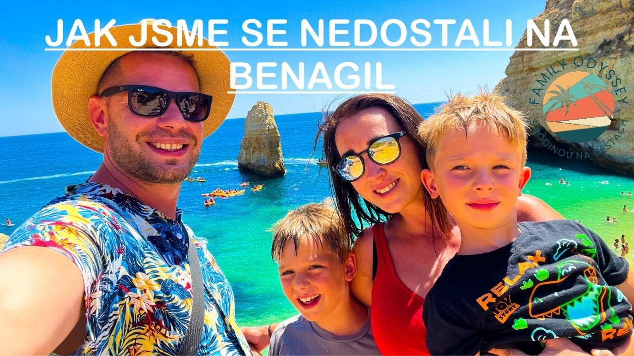 Portugalsko I Krásné pláže a městečko Albufeira