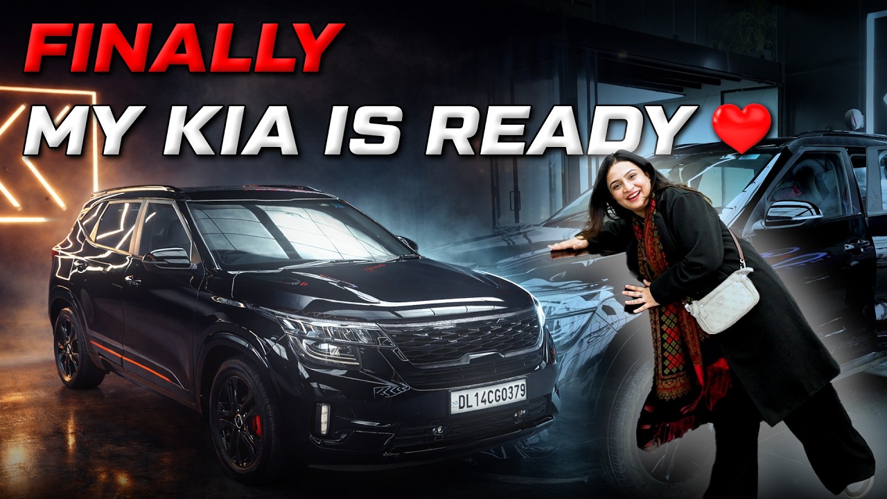 KIRTI MEHRA'S KIA SELTOS COMPLETE TRANSFORMATION || BRAND NEW LOOK @KirtiMehra