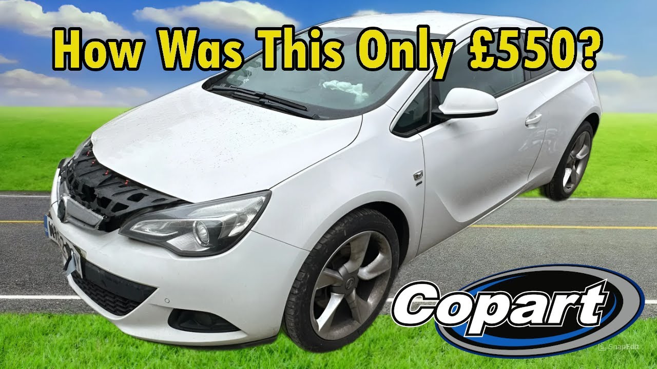 I Bought a £550 WRECKED Astra at Copart Auction and it Runs?