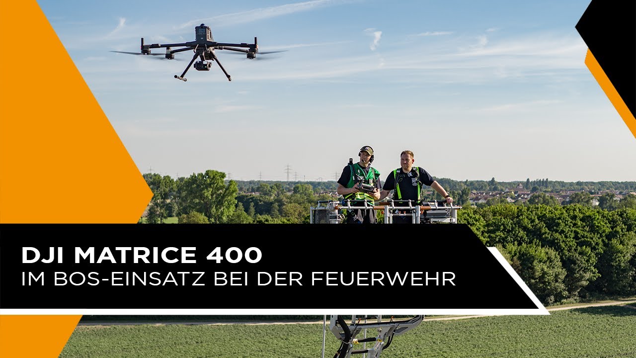 DJI Matrice 400 im BOS-Einsatz bei der Feuerwehr Böhl-Iggelheim
