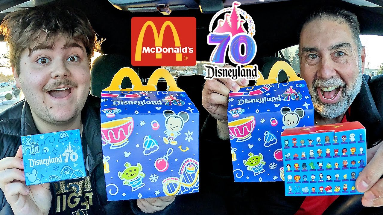 McDonald’s только что выставил 70 игрушек для Happy Meal из Диснейленда — мы их распаковали!