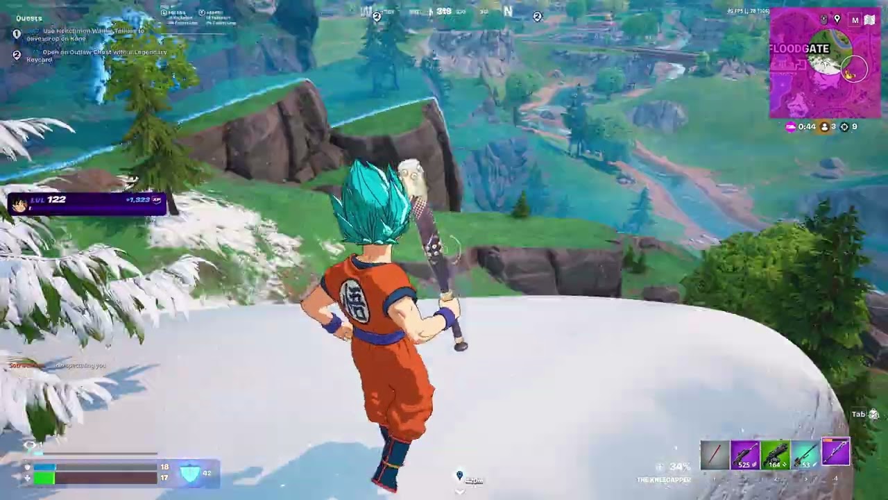 9 Kills with the Baseball Bat?! This Fortnite Match Was INSANE!🔥#goku #dbz