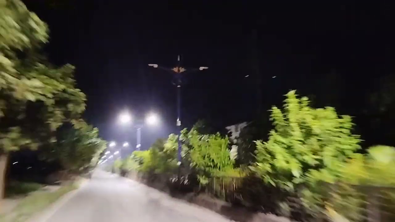 Touring Rajshahi City | Street Light | Night Light
