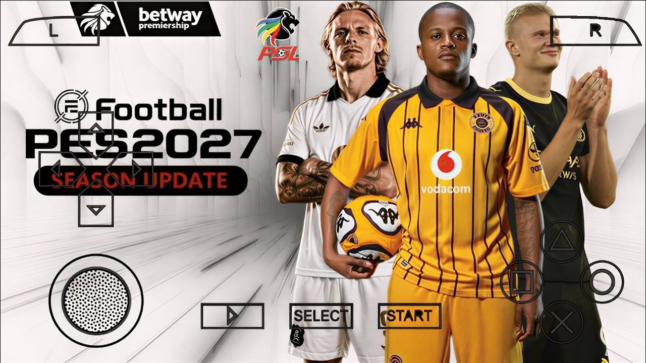 eFootball PES 2027 PPSSPP BetWay Premiership Download MediaFire New Kits 26/27 Season & Transfers HD