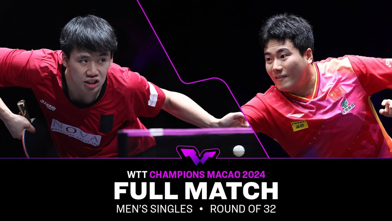 FULL MATCH | Edward Ly vs Liang Jingkun | MS R32 | #WTTMacao 2024
