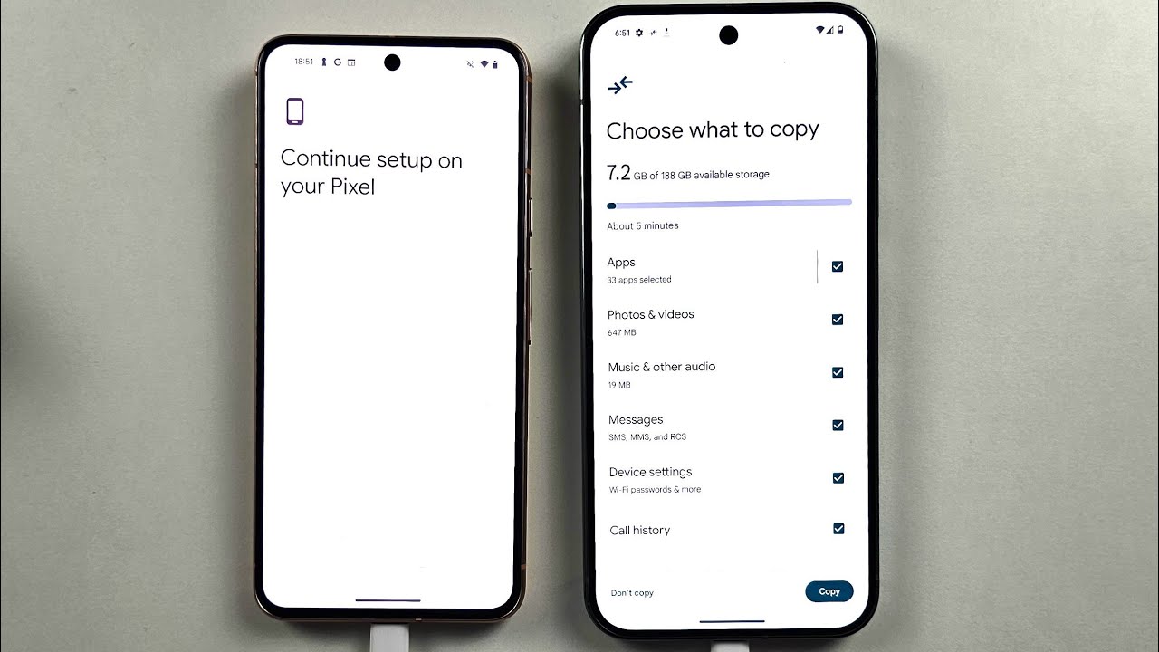 How To Transfer Data from OLD Google Pixel to Google Pixel 9 Pro (XL)