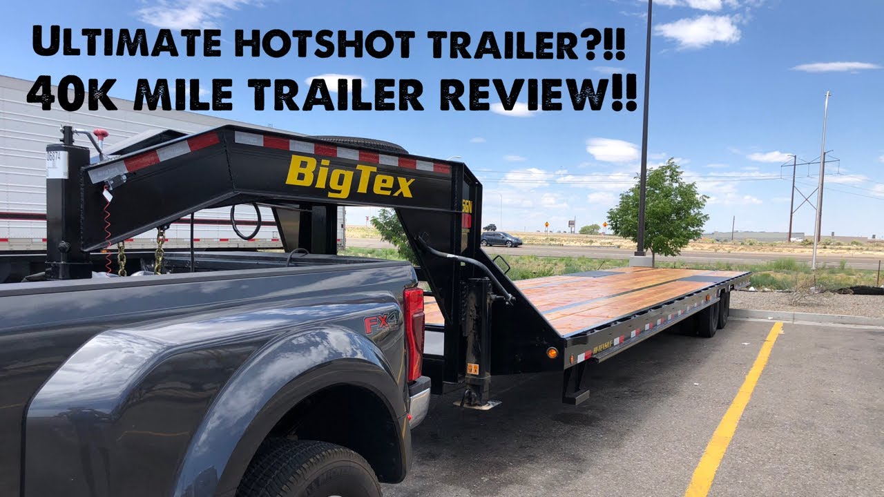 40K Mile Hotshot Trailer Review!! Is BigTex 25GN Junk?!!