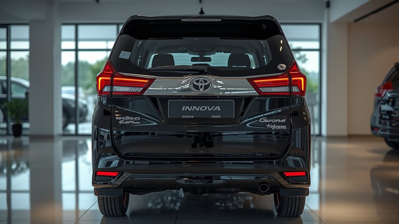 Toyota Kijang Innova 2026 Black | Ultra Luxury Family MPV | Interior Exterior UHD Showcase