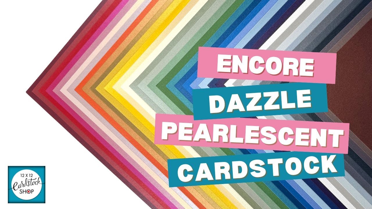 Гладкий перламутровый картон Encore Dazzle