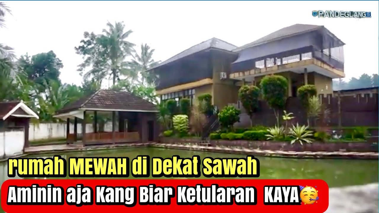 RUMAH MEWAH DEKAT SAWAH - PEMANDANGAN YG TAK BIASA