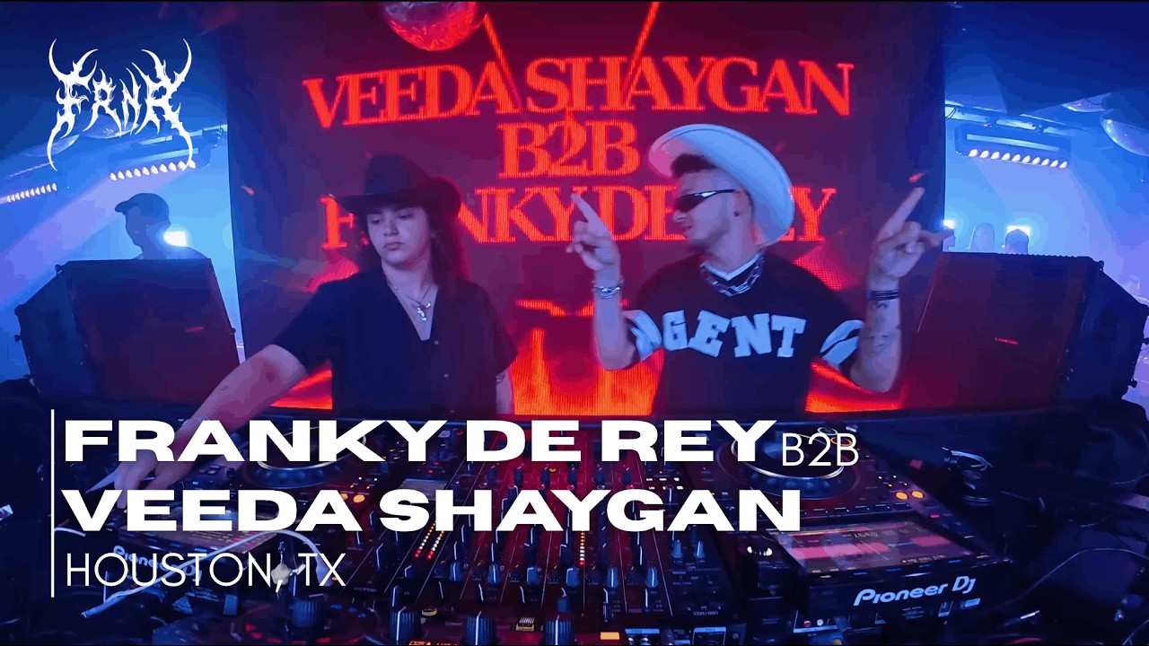 Franky De Rey B2B Veeda Shaygan | FRNR: Houston, Texas