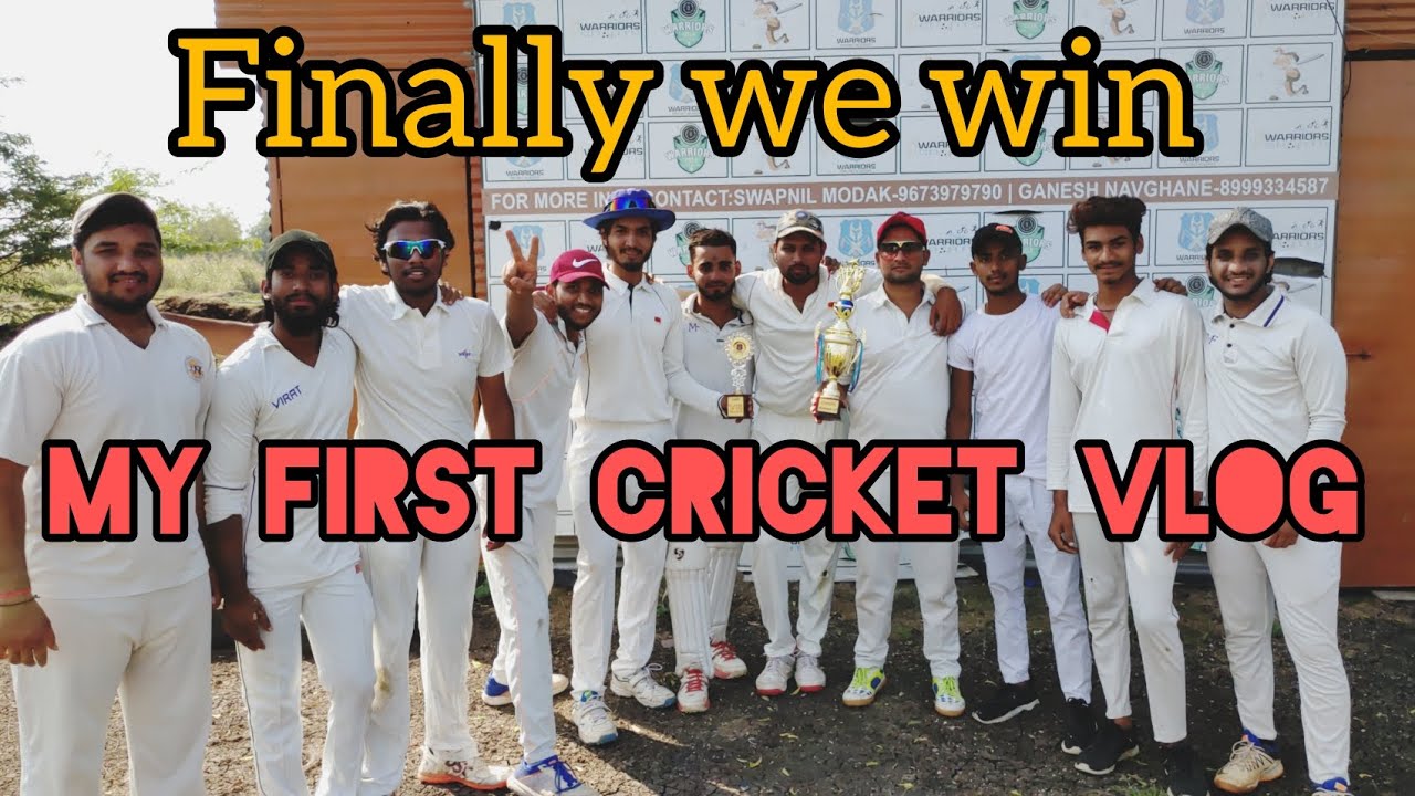 My first cricket vlog