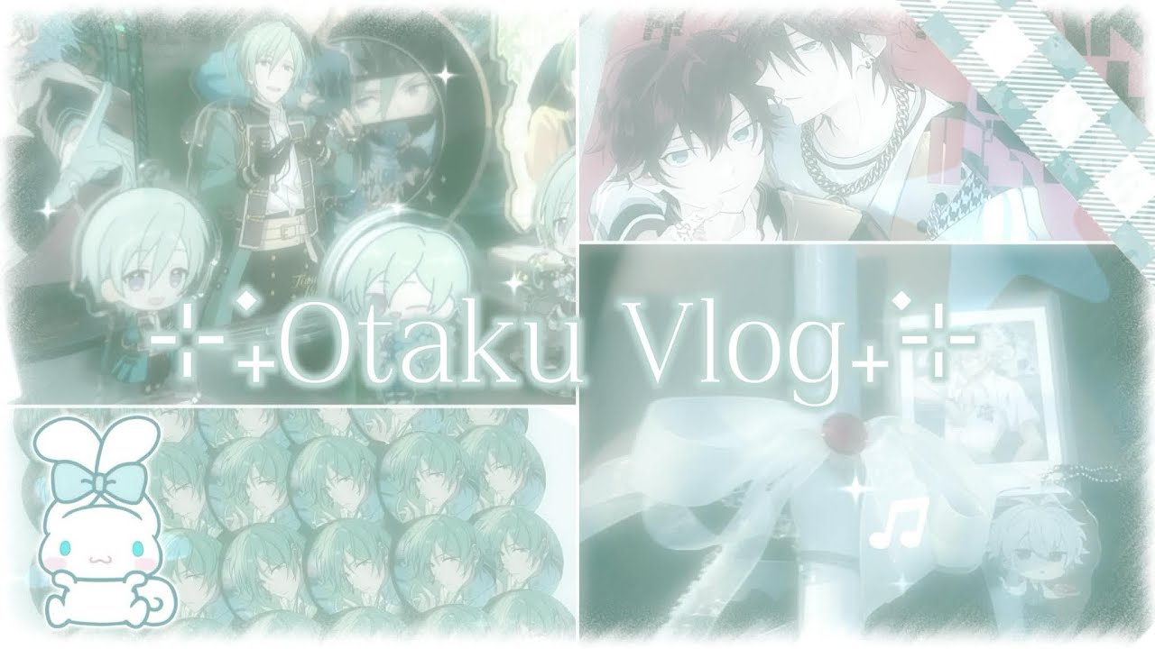 🪽 otaku vlog ♡ unboxing, shopping, hypmic movie