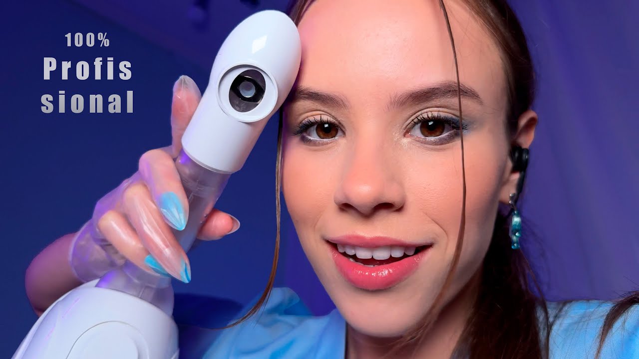 ASMR Você Cai em Sono Profundo Durante LIMPEZA de PELE Profissional 🧼